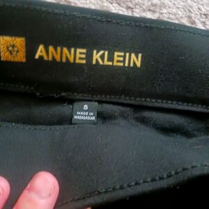 Anne Klein Elegant Black Trousers